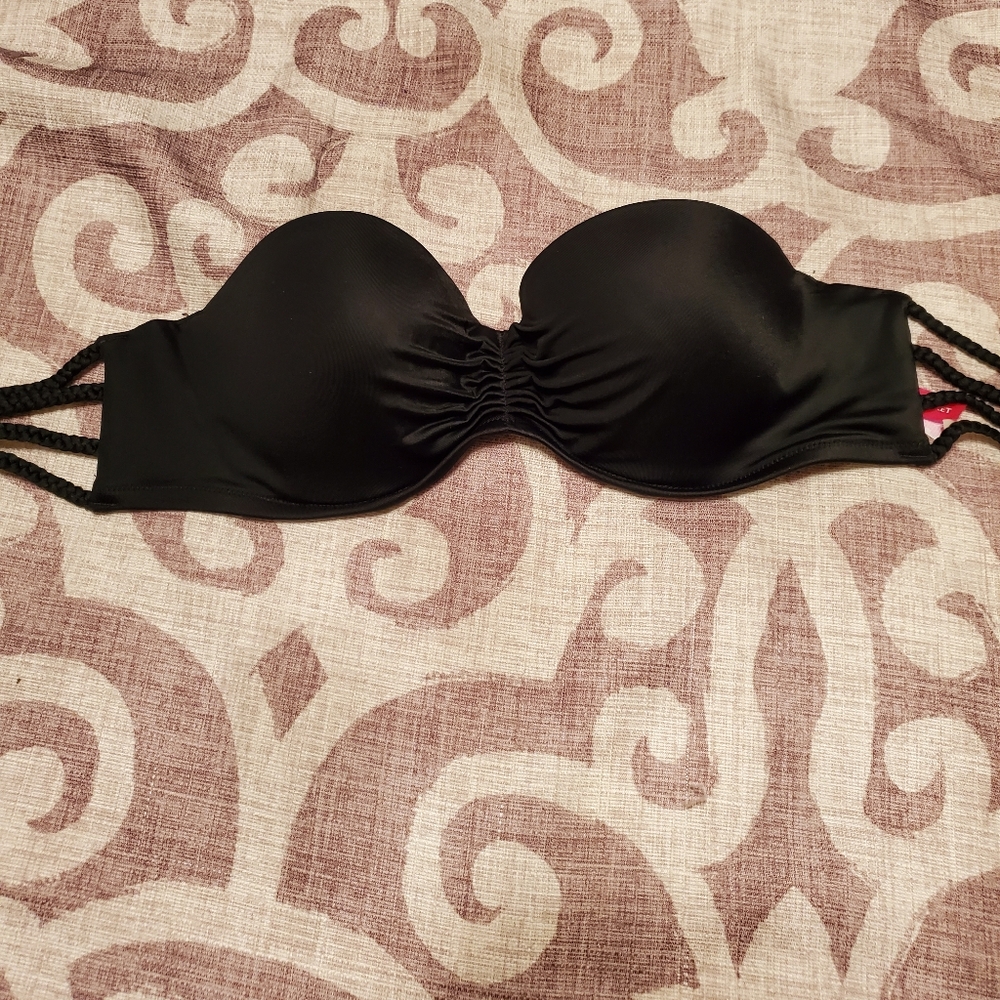 VS black bikini top 34C